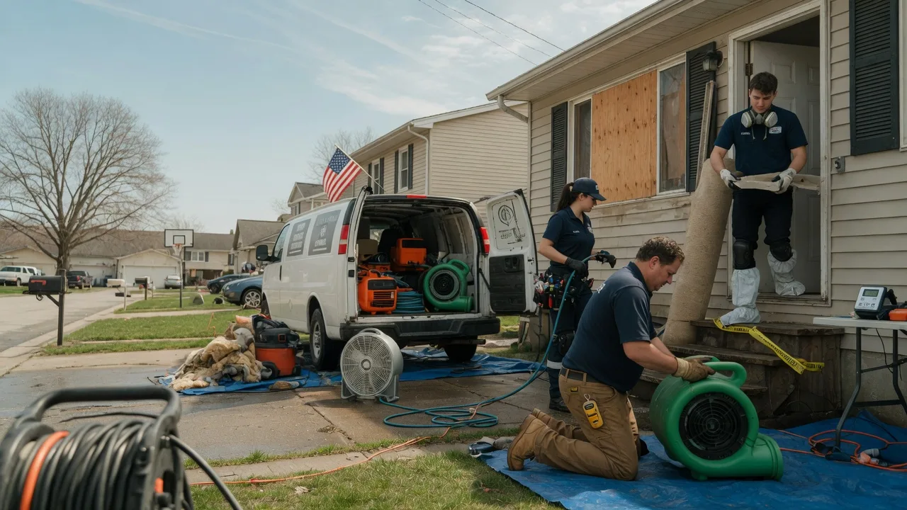 Water Damage Restoration in Meriden, CT near me